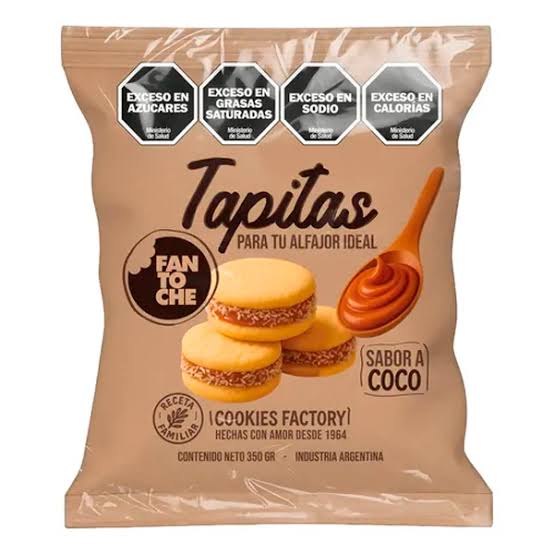 GALLETITAS FANTOCHE TAPITAS 350 GRS P/ALFAJORES